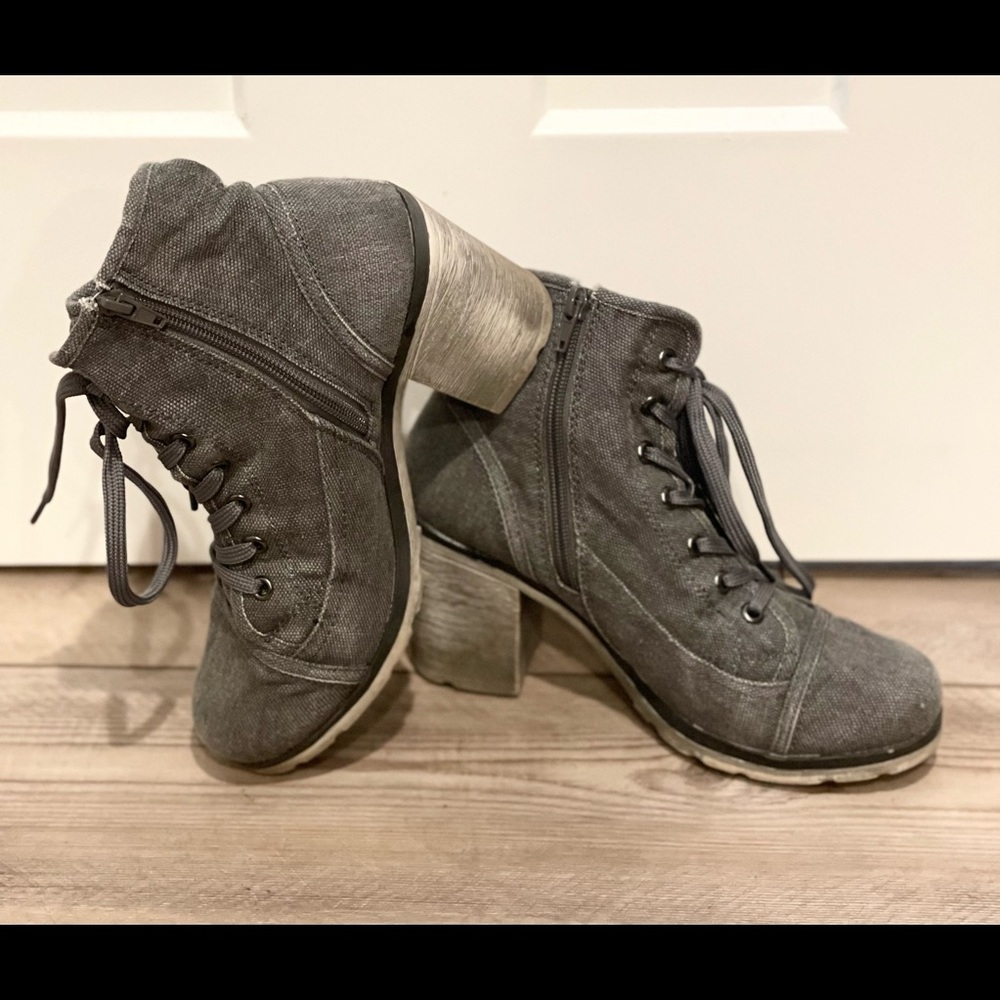 Trecento 300 Gramm Gray Ladies Boots UK Like New Size 38